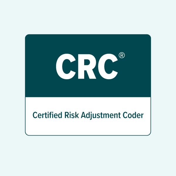 CRC Certified Risk Adjustment Coder credential mark